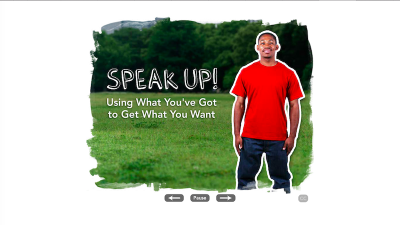 SpeakUp website photo