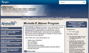 Kentucky Michelle P. Waiver Program
