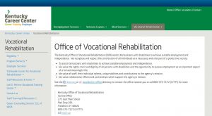 Kentucky Office of Vocational Rehabilitation (OVR)