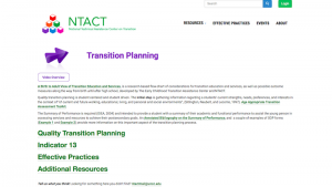 NTACT Transition Plan website image