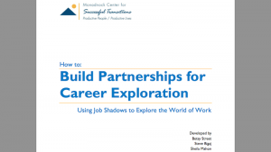 Image of Career Exploration booklet