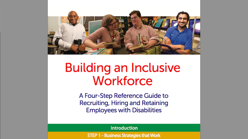 Building an Inclusive Workforce web page image
