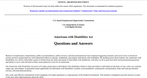 EEOC web page image