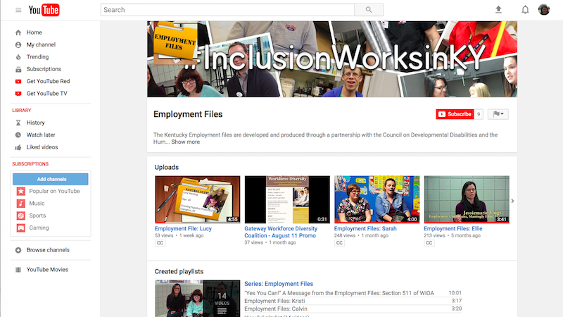 Employment files Youtube series image