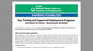 PACER Day Training Questionnaire