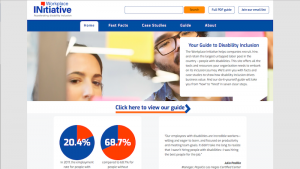 Workplace Initiative web page image