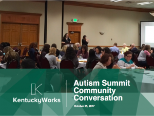 Autism Summit Community Conversation Image