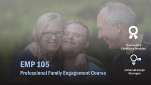 Employment 105 Professional Family Engagement